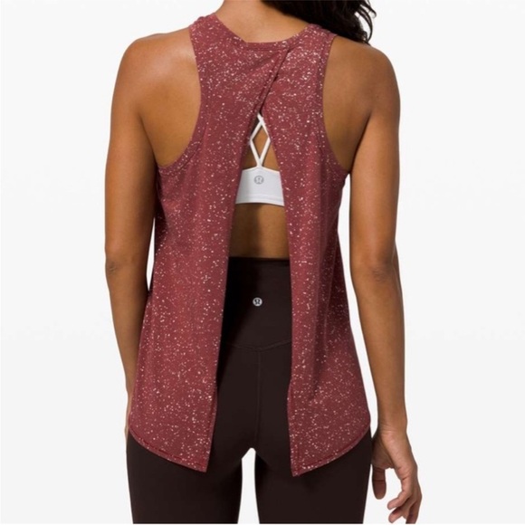 Lululemon All Tied Up Tank Savannah Splatter Dye - Picture 3 of 11